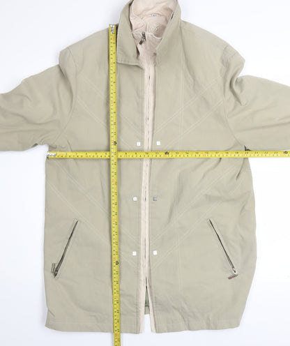 Womens UK Size 14 Klass Collection Beige Rain Coat