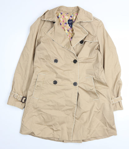 Womens UK Size S Gap Beige Trench Coat