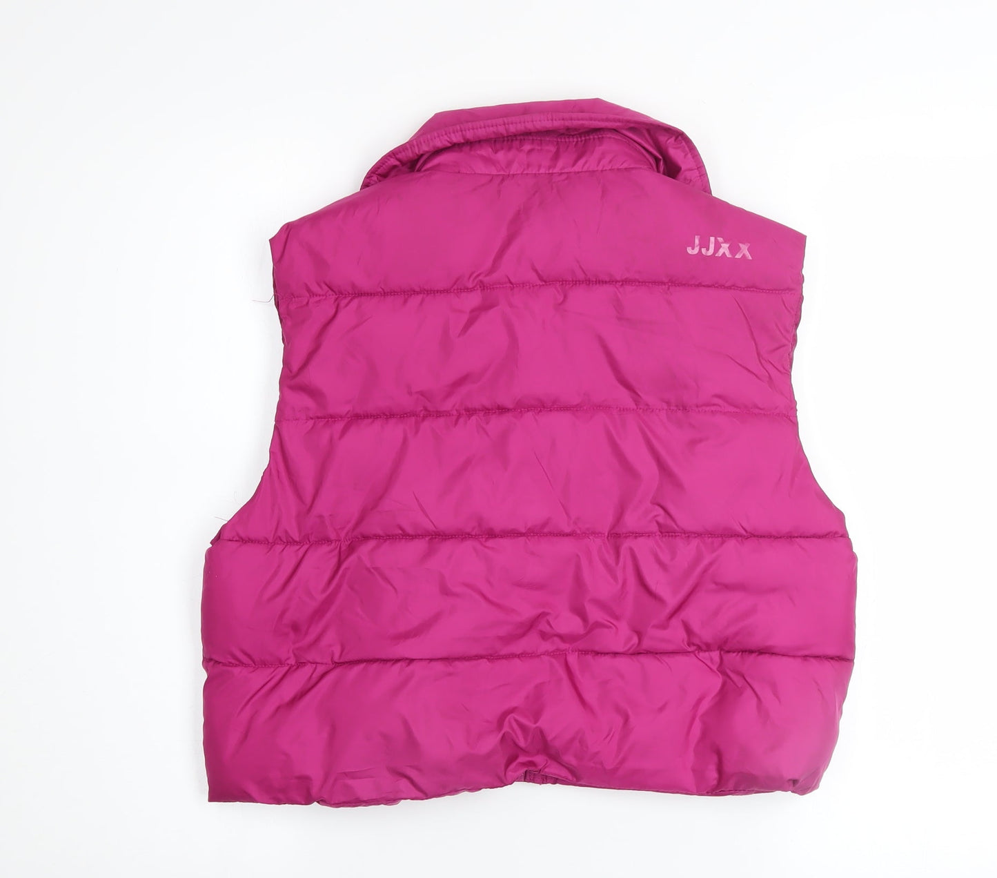 Womens UK Size XS JJXX Pink Puffer Jacket