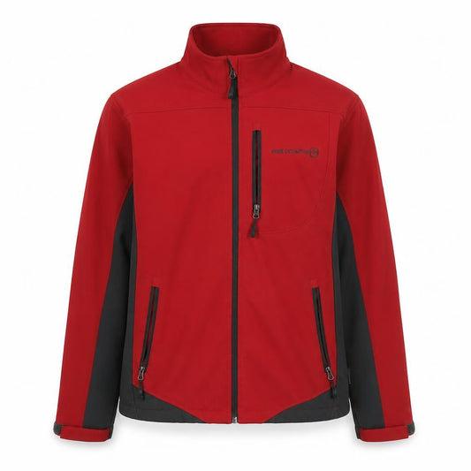 Mens UK Size M Free Country Red Soft Shell
