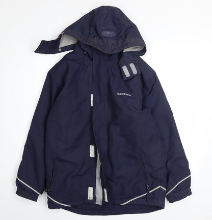 Boys UK Size 16 Years le coq sportif Blue Puffer Jacket