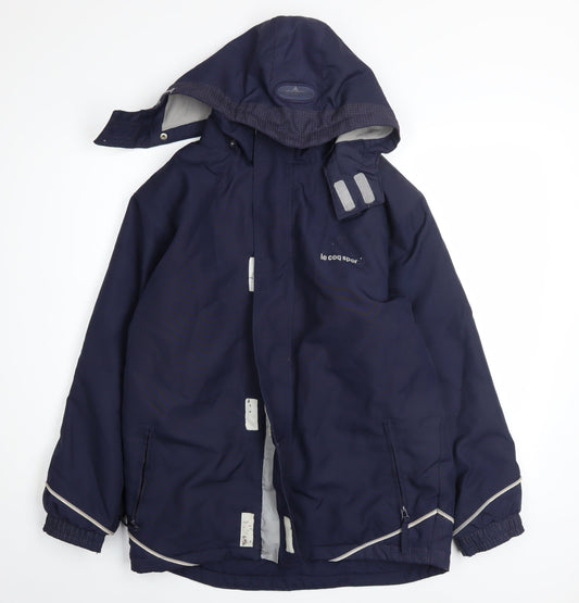 Boys UK Size 16 Years le coq sportif Blue Puffer Jacket