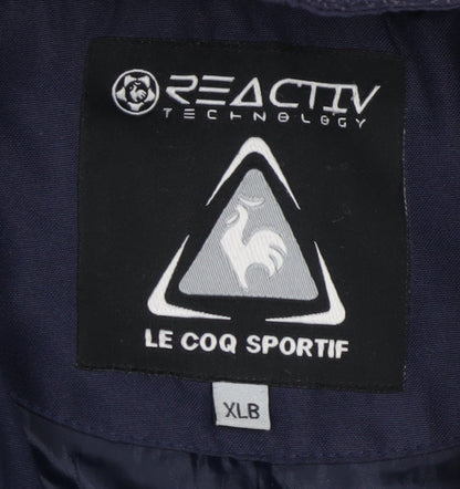 Boys UK Size 16 Years le coq sportif Blue Puffer Jacket