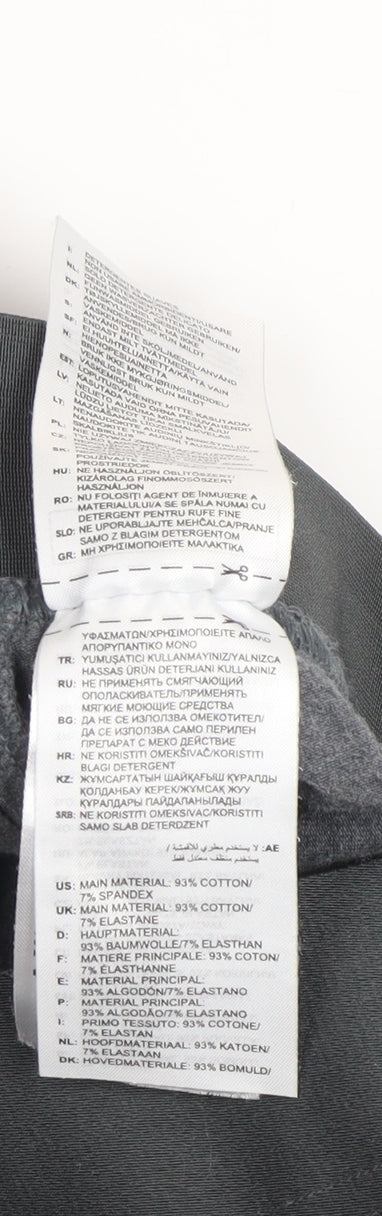 Womens UK Size 2XS adidas Slim Fit Leggings Grey Leggings