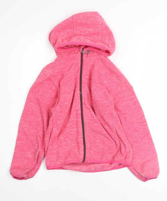 Girls UK Size 7-8 Years Killtec Pink Full Zip Hoodie