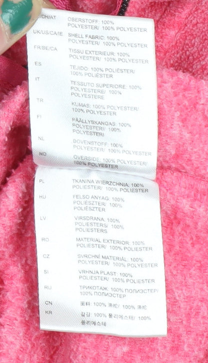 Girls UK Size 7-8 Years Killtec Pink Full Zip Hoodie