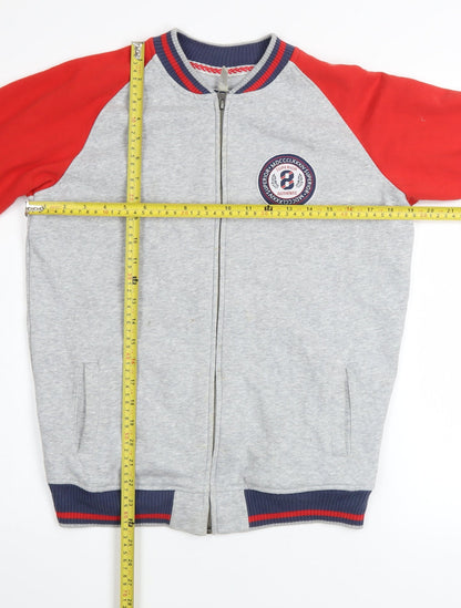 Boys UK Size 13-14 Years Marks and Spencer Multicoloured Full Zip Hoodie