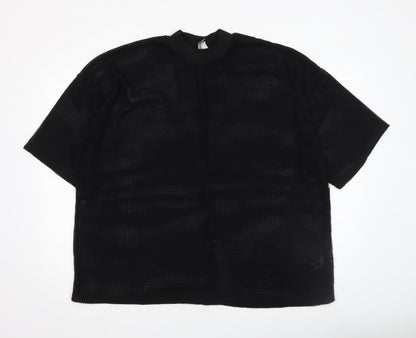 Womens UK Size 20 ASOS Black Camisole Blouse
