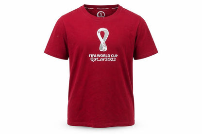 Boys UK Size 13-14 Years FIFA World Cup Red BasicPulloverJersey T-Shirt