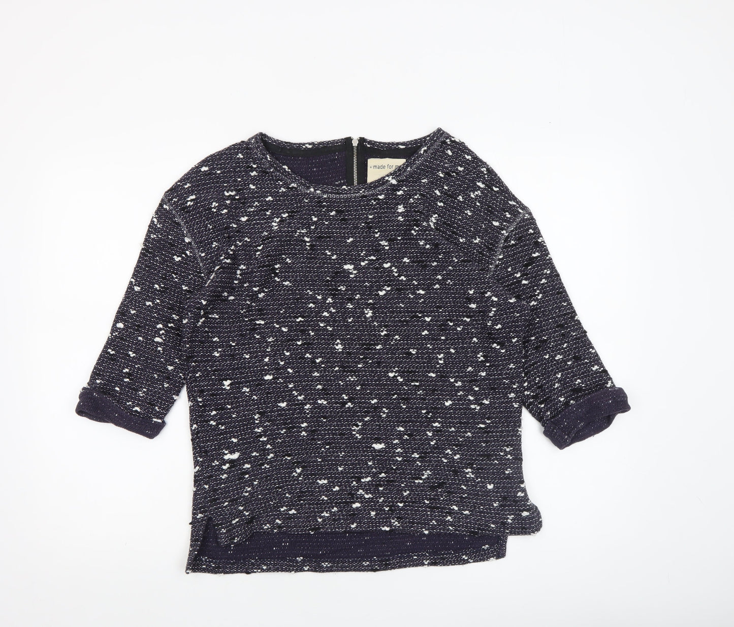 Womens UK Size 10 NEXT Blue Basic Blouse