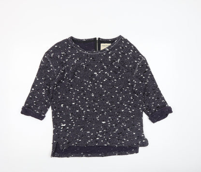 Womens UK Size 10 NEXT Blue Basic Blouse