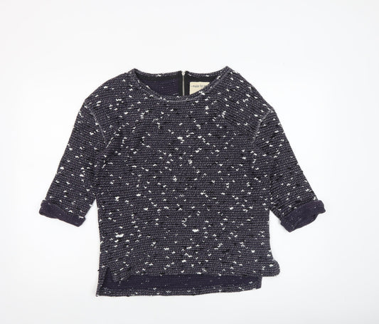 Womens UK Size 10 NEXT Blue Basic Blouse