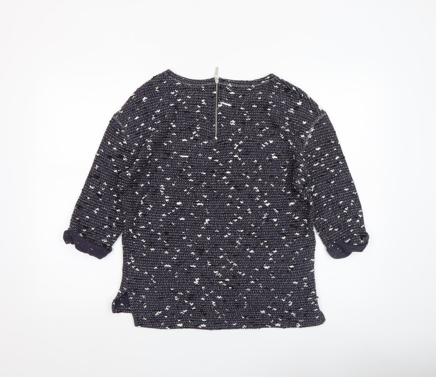 Womens UK Size 10 NEXT Blue Basic Blouse