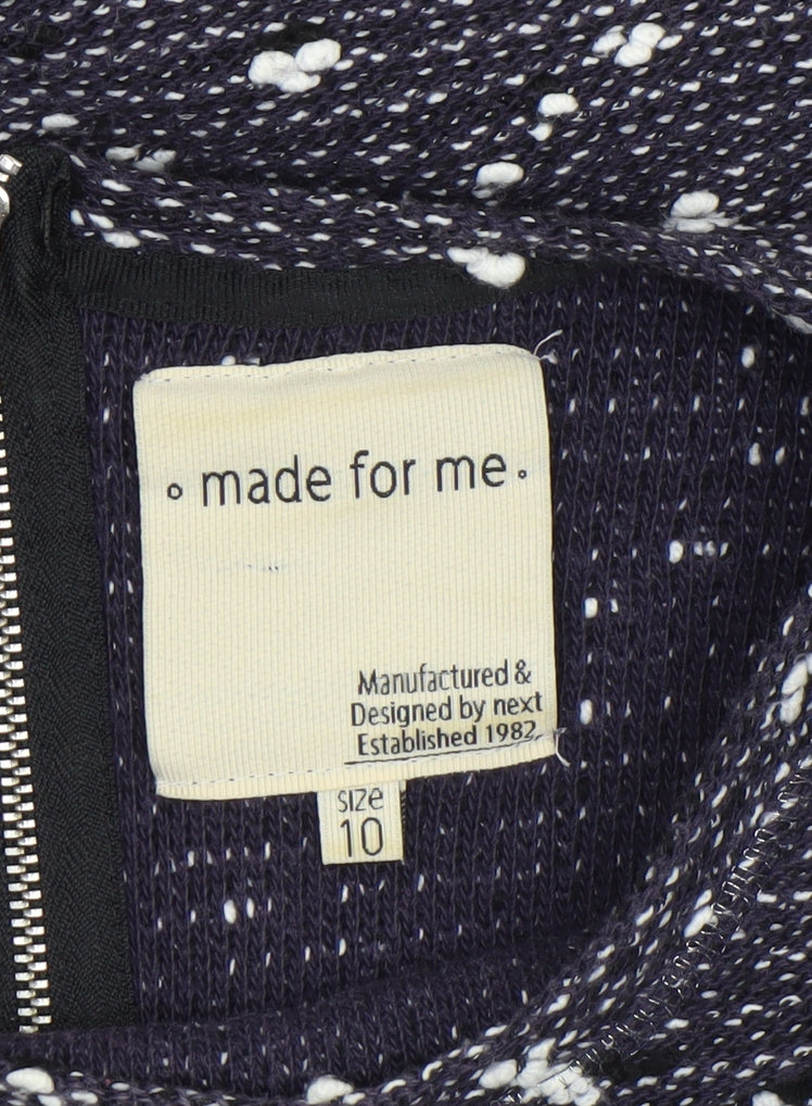 Womens UK Size 10 NEXT Blue Basic Blouse