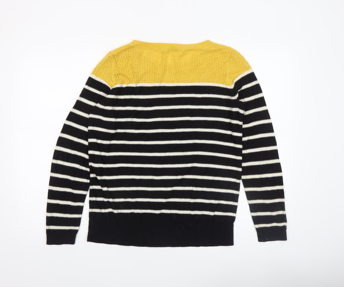 Womens UK Size M Oasis Black Pullover Jumper
