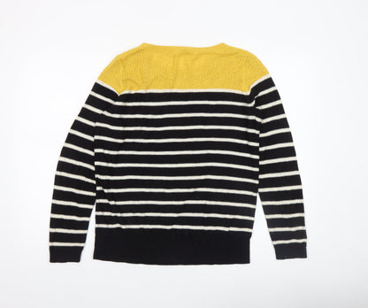 Womens UK Size M Oasis Black Pullover Jumper