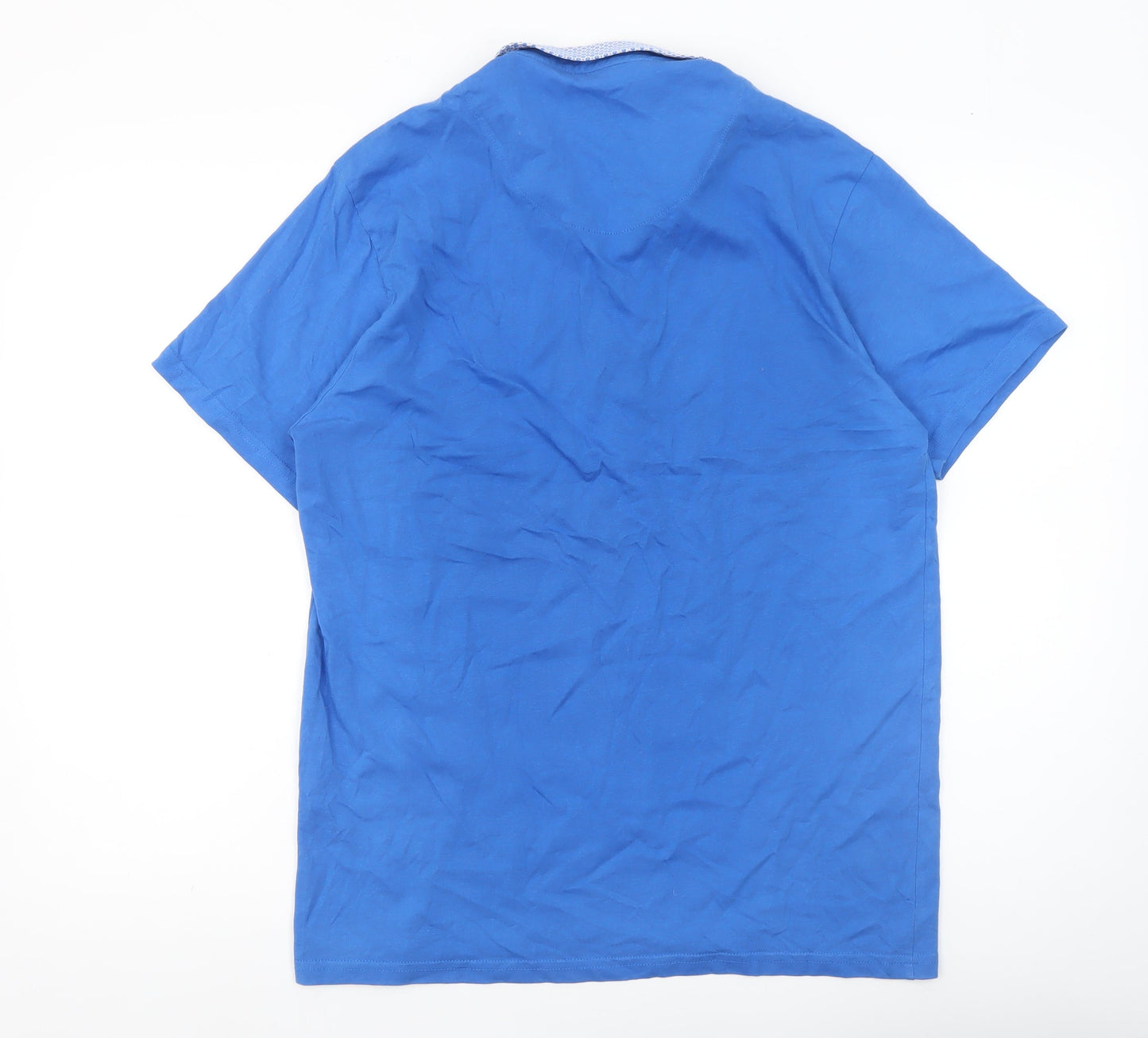 Mens UK Size L SWADE 100% Cotton Polo Shirt