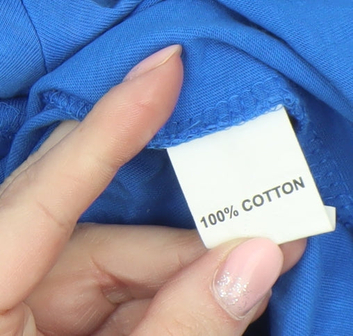 Mens UK Size L SWADE 100% Cotton Polo Shirt