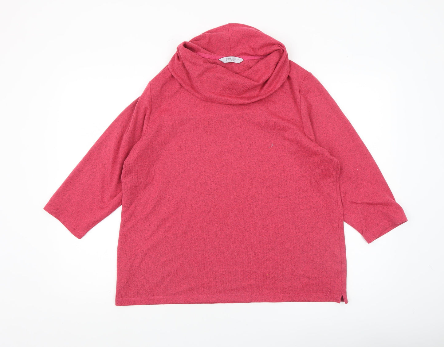 Womens UK Size 18/20 Penny Plain Pink Pullover Jumper