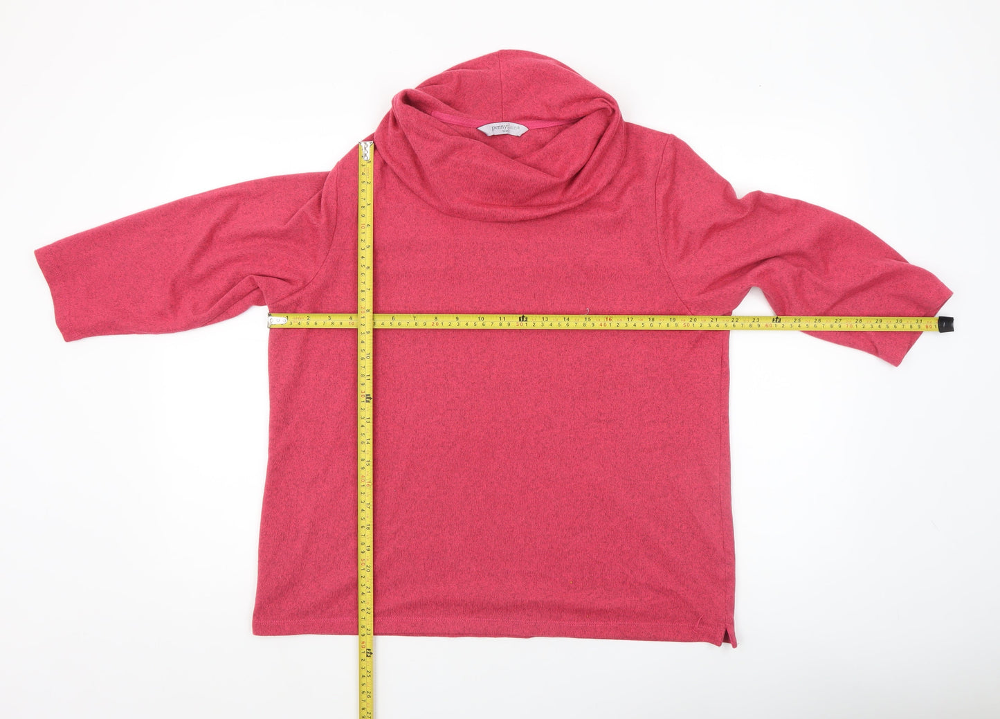 Womens UK Size 18/20 Penny Plain Pink Pullover Jumper