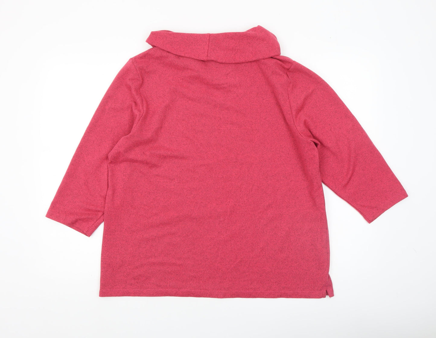 Womens UK Size 18/20 Penny Plain Pink Pullover Jumper