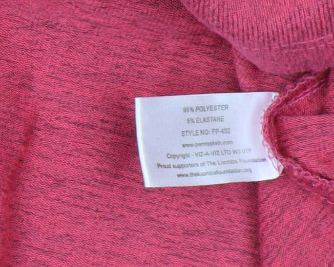 Womens UK Size 18/20 Penny Plain Pink Pullover Jumper