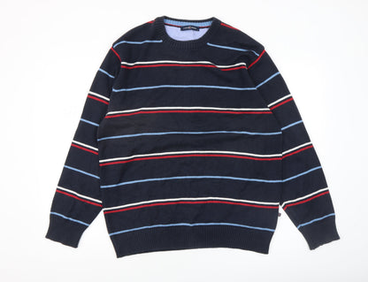 Mens UK Size L Casa Moda Blue Pullover Jumper