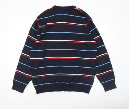 Mens UK Size L Casa Moda Blue Pullover Jumper