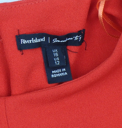 Womens UK Size 16 River Island Shift Dress