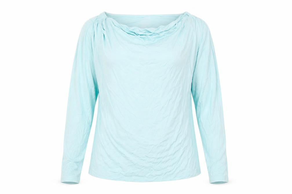 Womens UK Size L LORD & TAYLOR Blue Basic T-Shirt