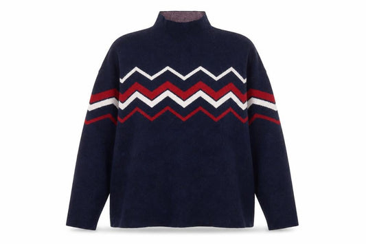 Womens UK Size XL Max Studio Blue Pullover Jumper