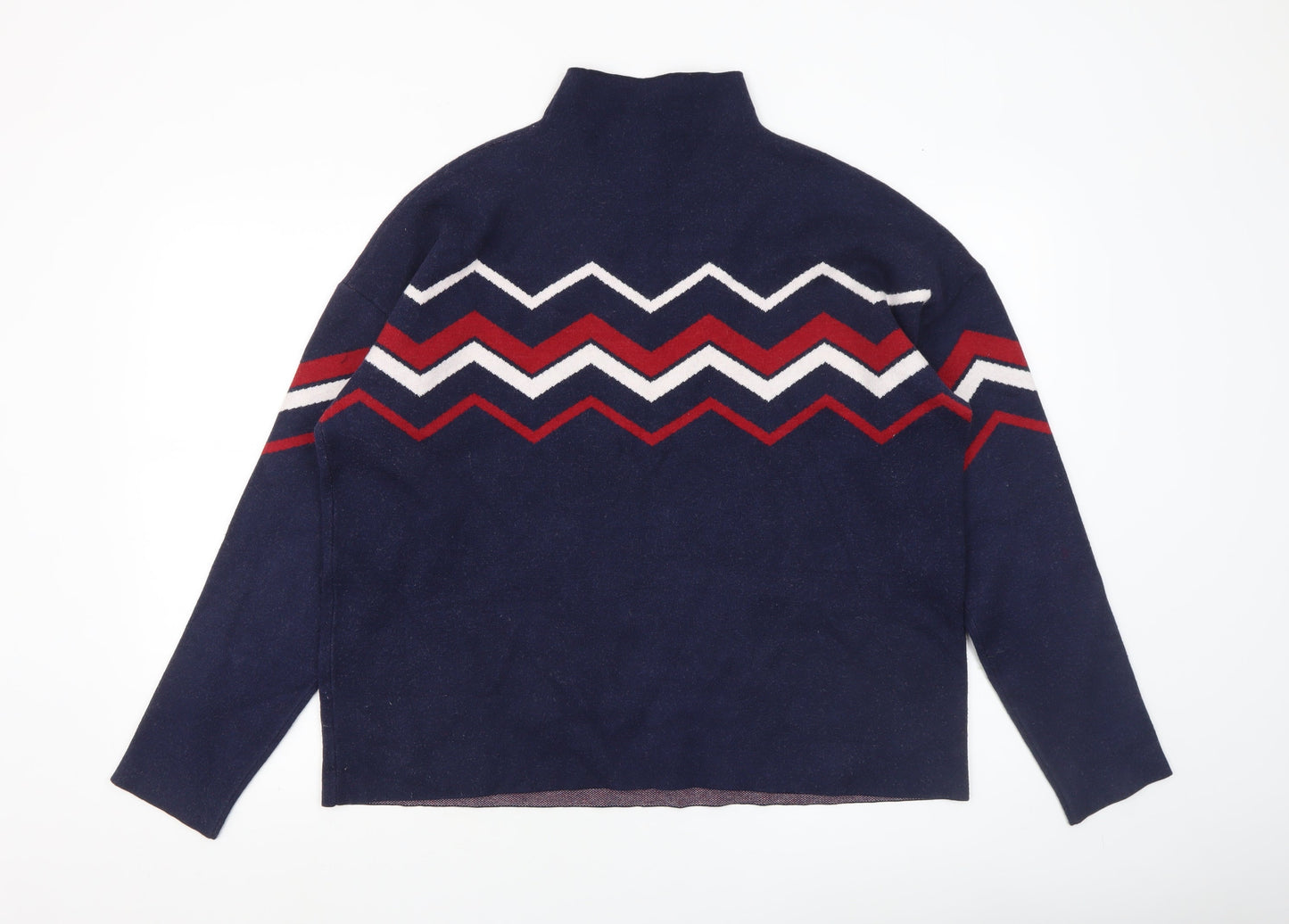 Womens UK Size XL Max Studio Blue Pullover Jumper