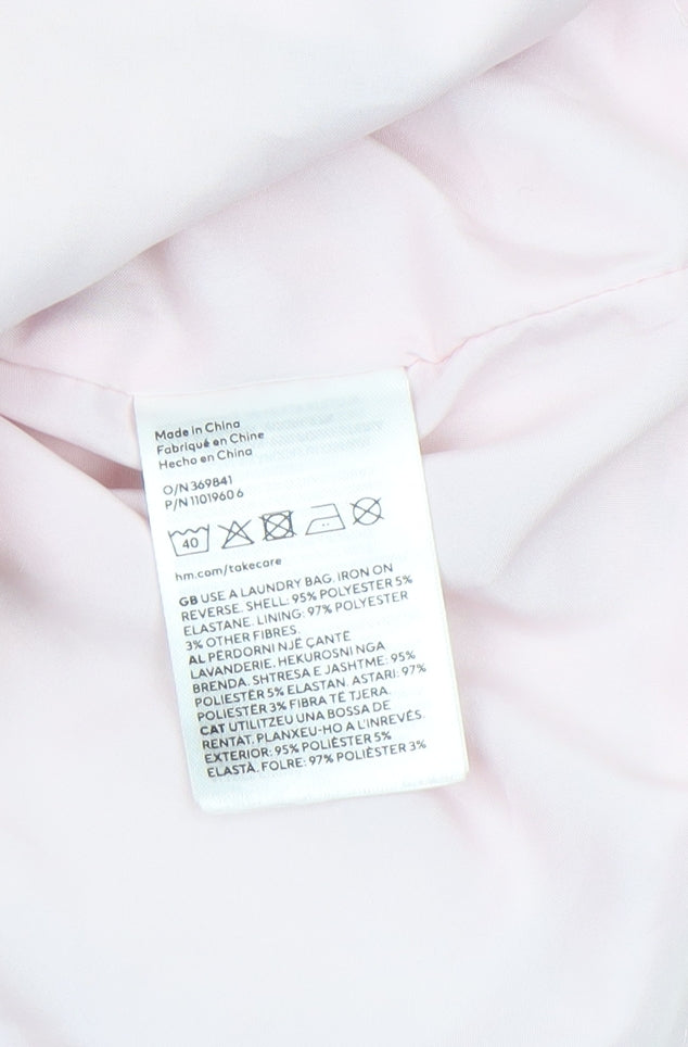 Girls UK Size 3-4 Years H&M Pink Cropped T-Shirt