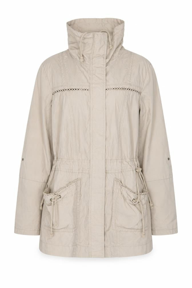 Womens UK Size 12 George Beige Anorak Coat