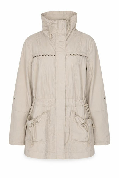 Womens UK Size 12 George Beige Anorak Coat