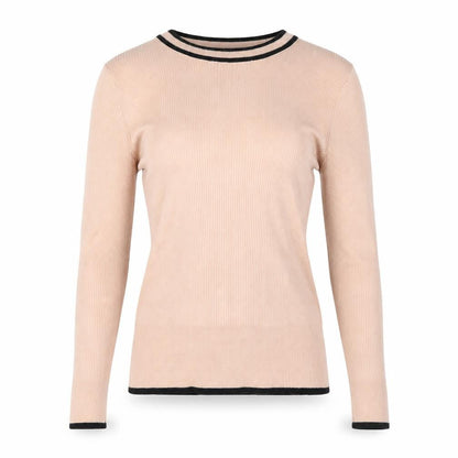 Womens UK Size 10 Marks and Spencer Beige Pullover Jumper