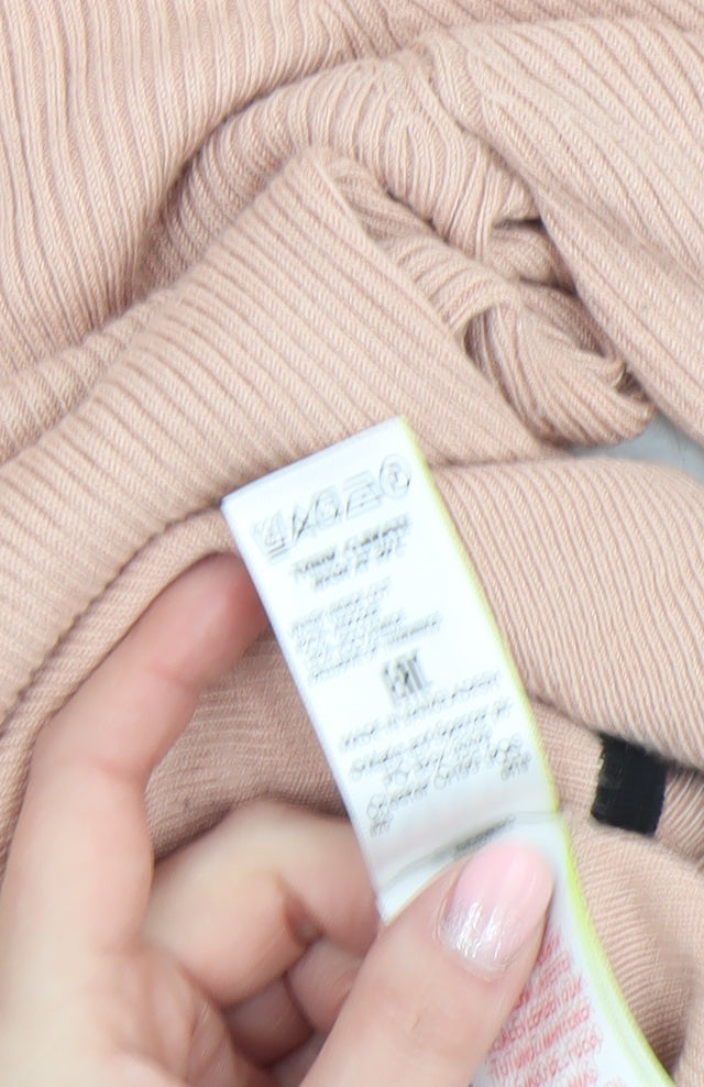 Womens UK Size 10 Marks and Spencer Beige Pullover Jumper