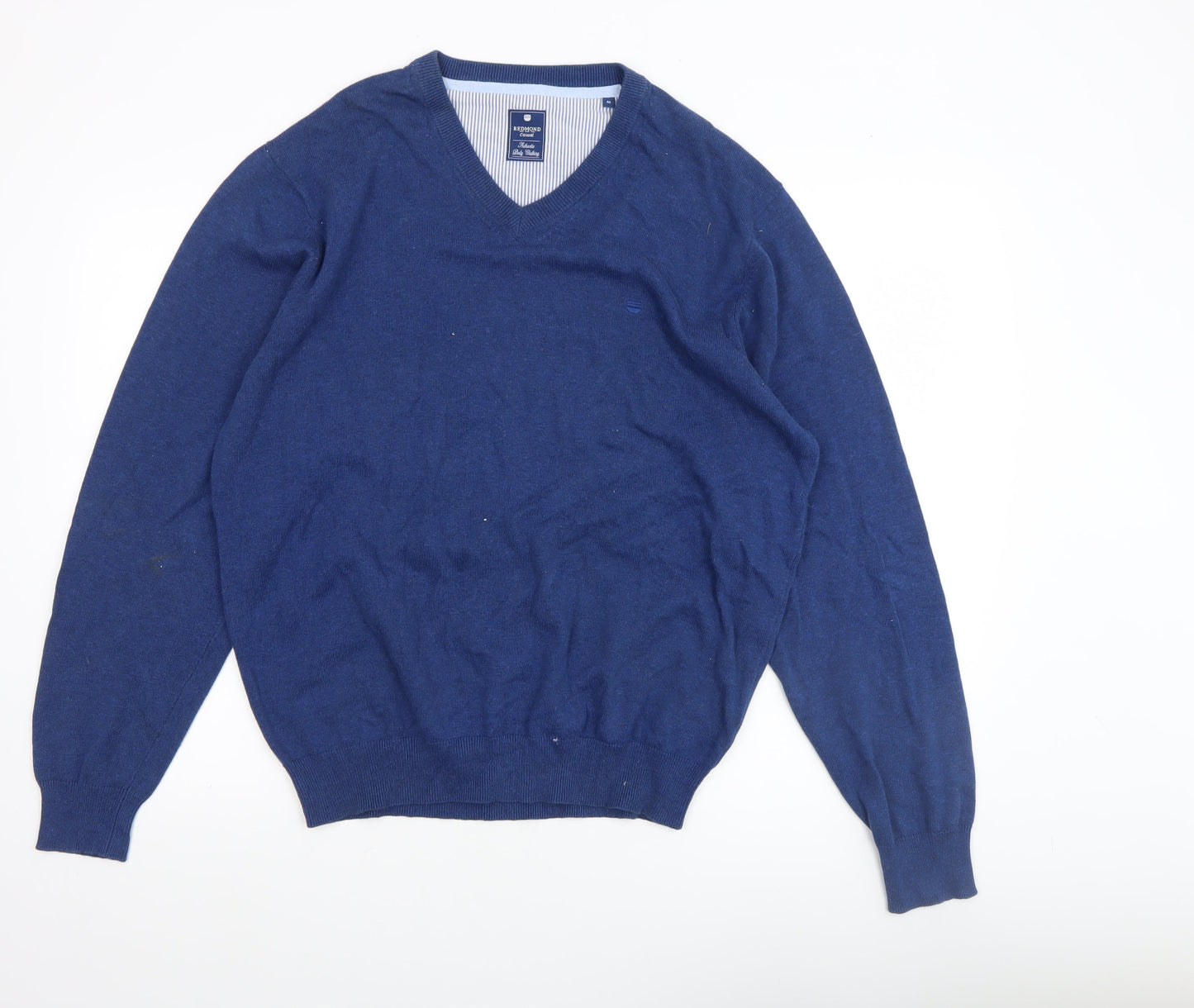 Mens UK Size M Redmond Blue Pullover Jumper