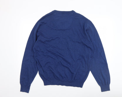 Mens UK Size M Redmond Blue Pullover Jumper