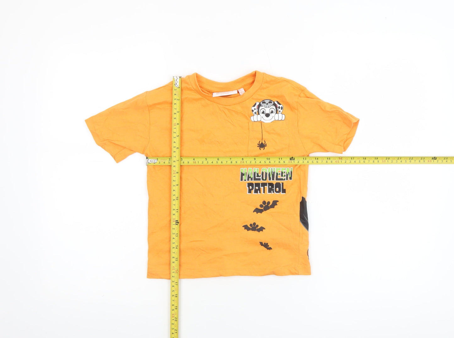 Boys UK Size 4-5 Years Nickelodeon Orange Basic T-Shirt