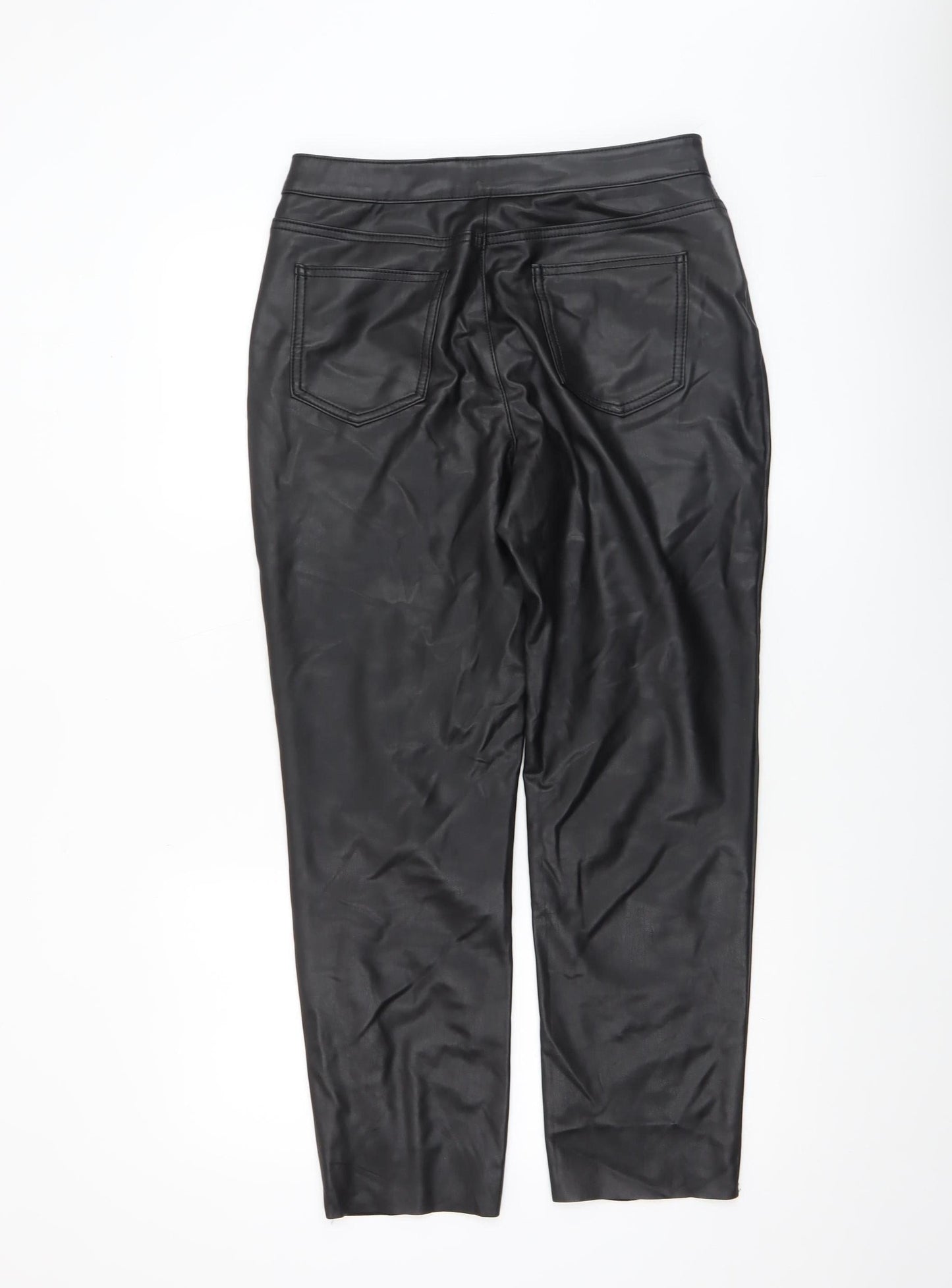 Womens UK Size 14 VERO MODA Regular Fit Casual Party/Cocktail Black Trousers