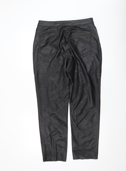 Womens UK Size 14 VERO MODA Regular Fit Casual Party/Cocktail Black Trousers