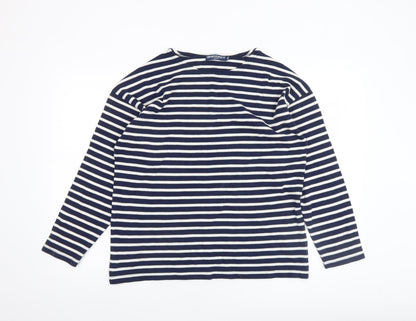 Womens UK Size 2XL Compagnie de l’Atlantique Blue Basic T-Shirt