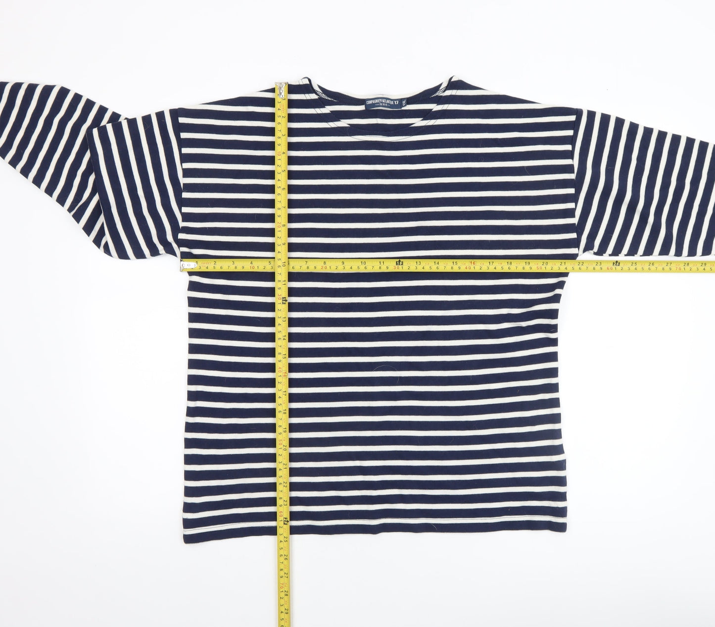 Womens UK Size 2XL Compagnie de l’Atlantique Blue Basic T-Shirt