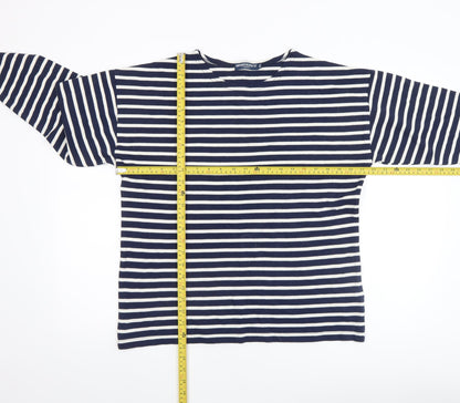 Womens UK Size 2XL Compagnie de l’Atlantique Blue Basic T-Shirt