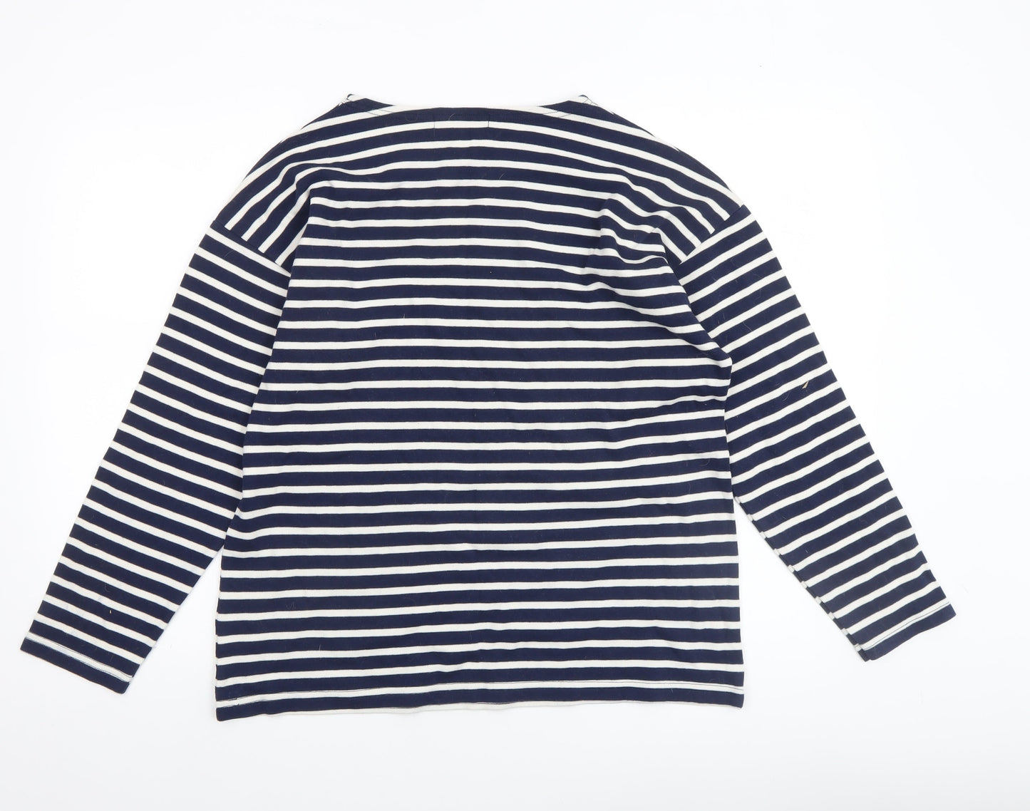 Womens UK Size 2XL Compagnie de l’Atlantique Blue Basic T-Shirt
