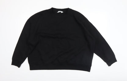 Womens UK Size XL Primark Black Pullover Sweatshirt