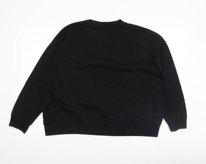 Womens UK Size XL Primark Black Pullover Sweatshirt