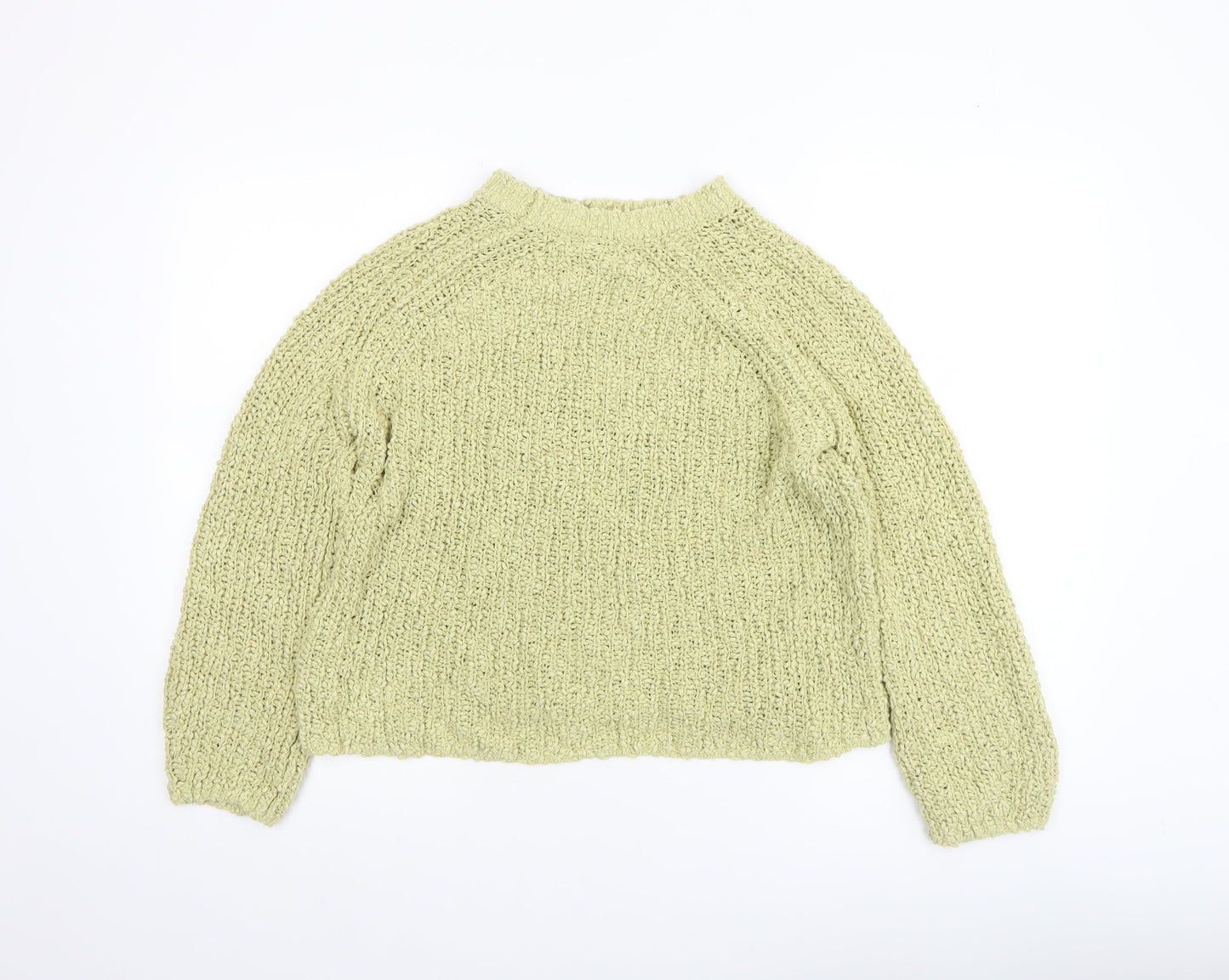 Womens UK Size L Gallery Green Pullover Jumper