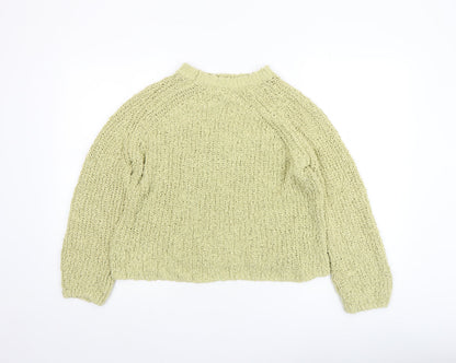Womens UK Size L Gallery Green Pullover Jumper